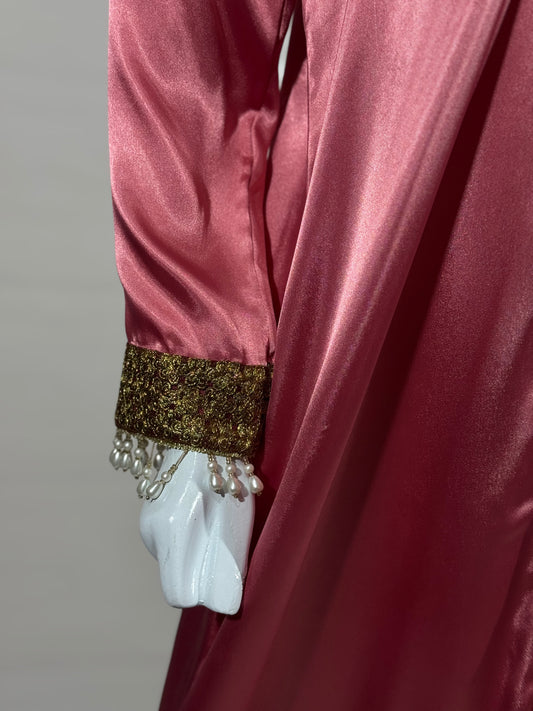 Stunning 1-Piece Designer Party Wear Dress – Luxurious Silk Fabric