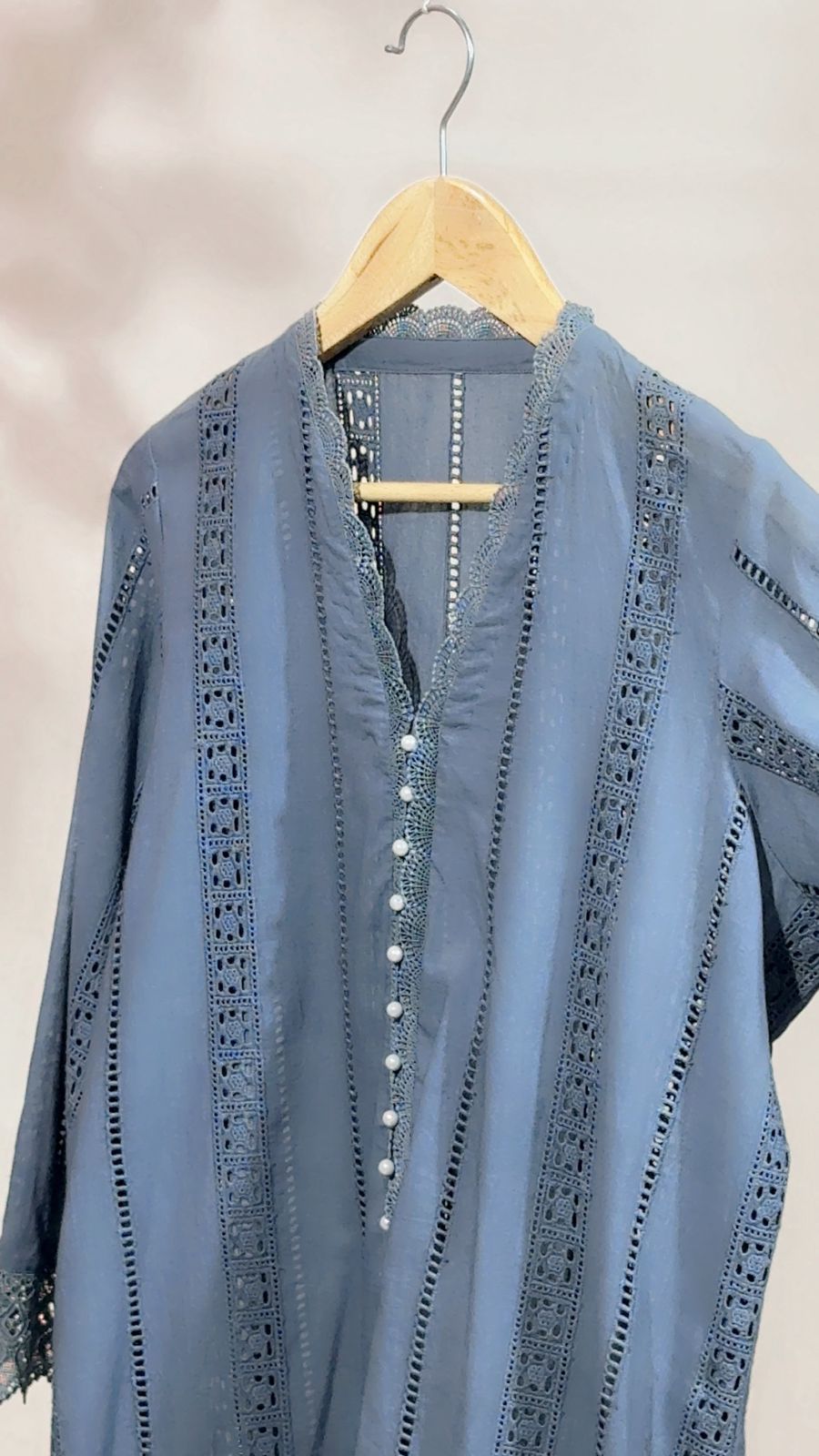 1-Piece Chikankari Lawn Kurti – Premium Embroidered Summer Wear