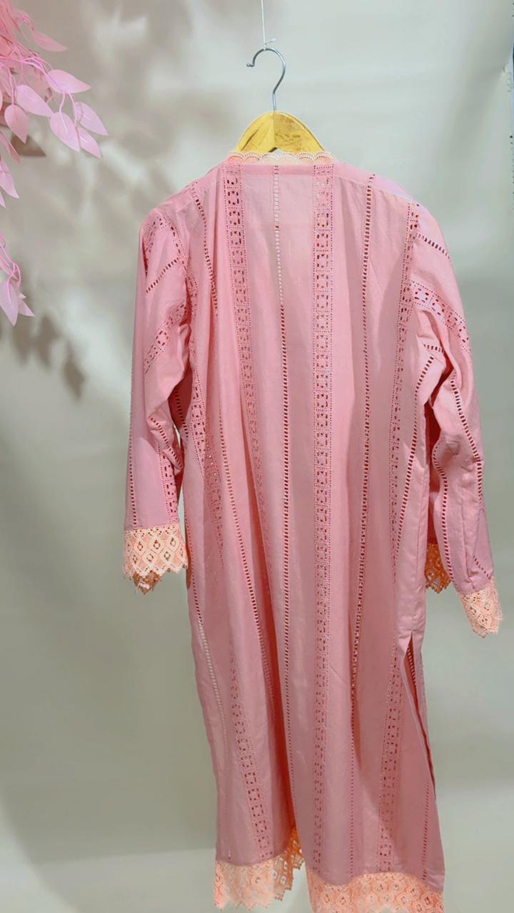 1-Piece Chikankari Lawn Kurti – Premium Embroidered Summer Wear