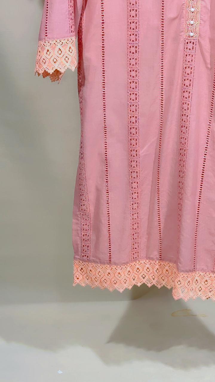 1-Piece Chikankari Lawn Kurti – Premium Embroidered Summer Wear