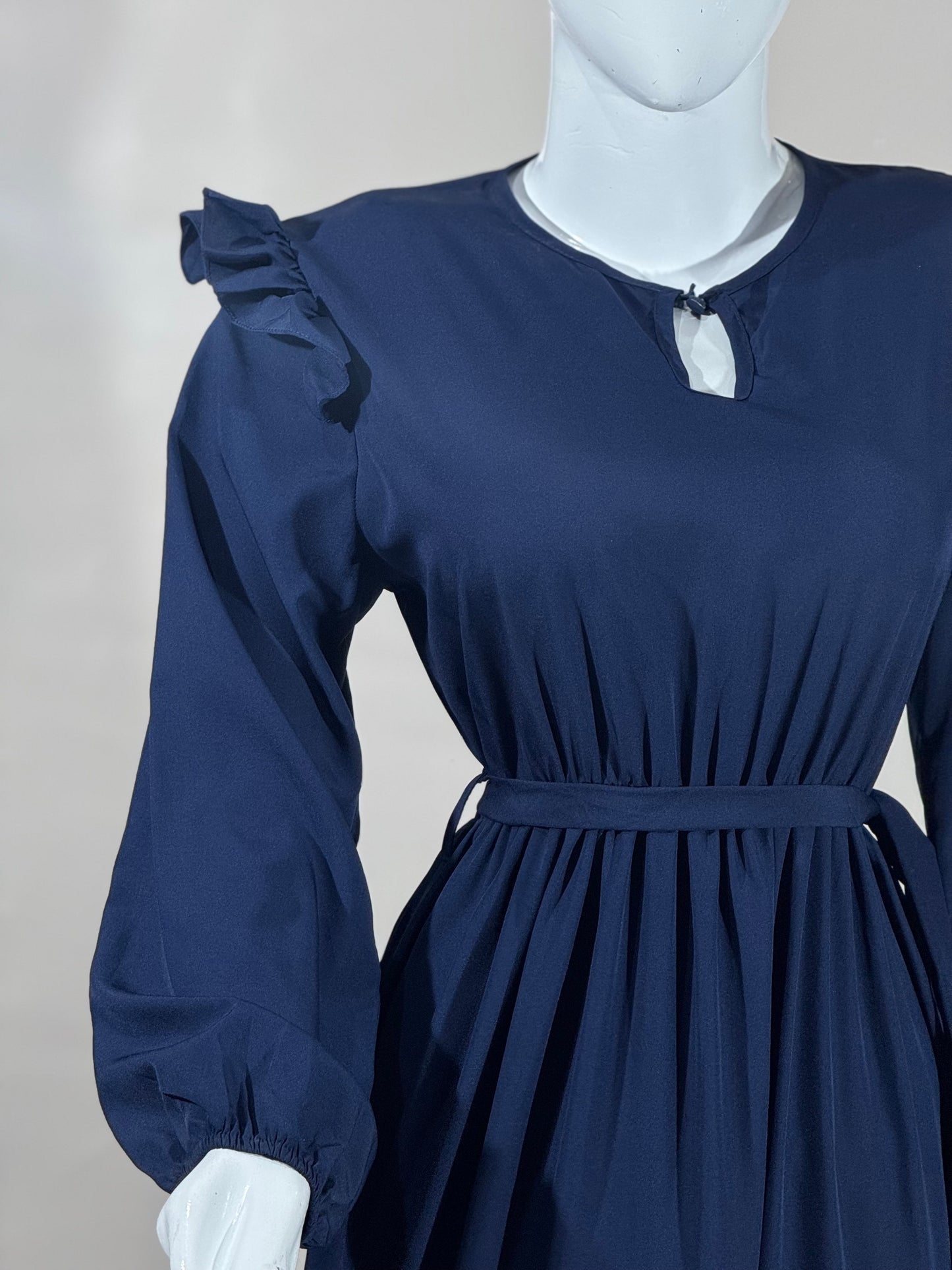 Easygoing 1-Piece Casual Dress – Comfortable Polyester Fabric