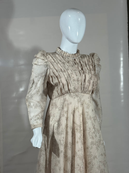 Graceful 1-Piece Party Wear Maxi – Pure Lawn Fabric Elegance
