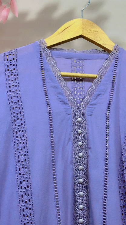1-Piece Chikankari Lawn Kurti – Premium Embroidered Summer Wear